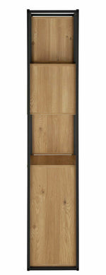 Habitat Loft Living Tall Shelving Unit - Light Oak | Oak Shelf Storage Bookcase