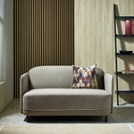 Mina Fabric 2 Seater Sofa in a Box - Grey