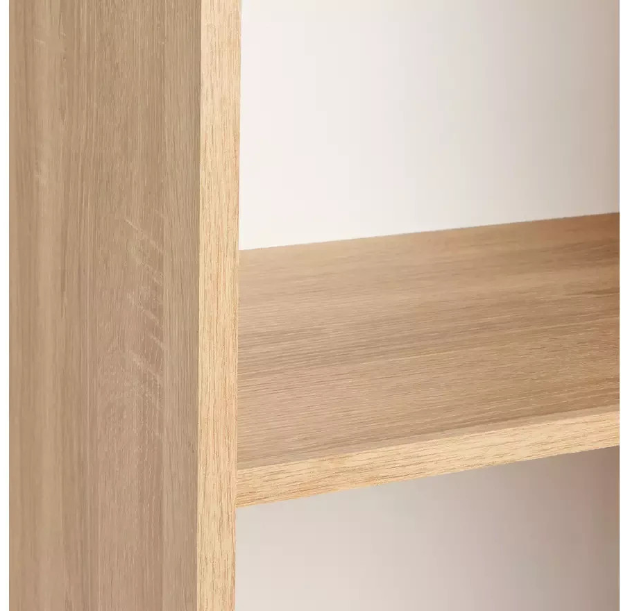 Carla 1 Door Display Cabinet - Oak (B Grade)