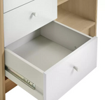 Home Kids Malibu 6 Drawer Chest White & Oak | Children’s Bedroom Storage Unit