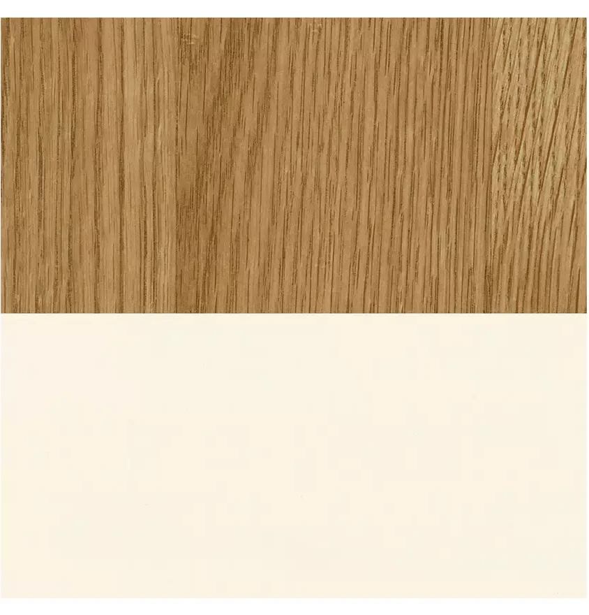 Home Kent 6 Drawer Chest - Cream and Oak (B Grade)