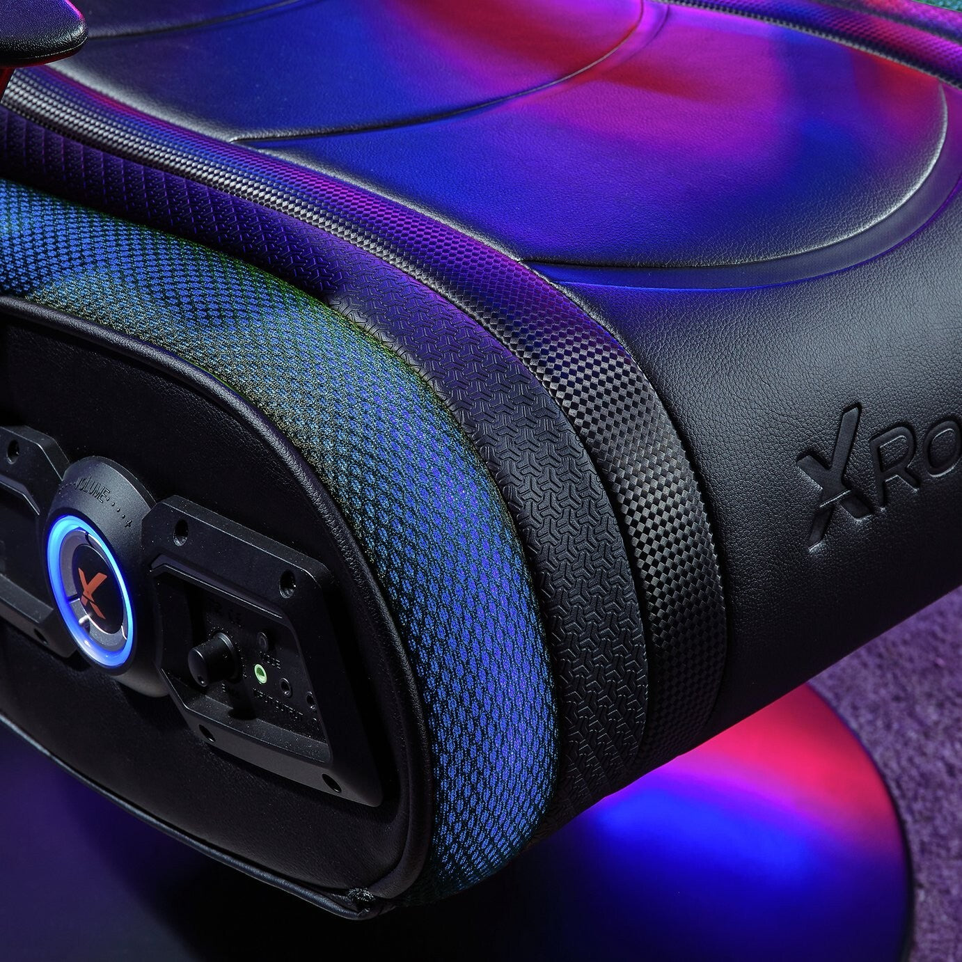 X Rocker Bolero RGB LED Stereo Audio Chair