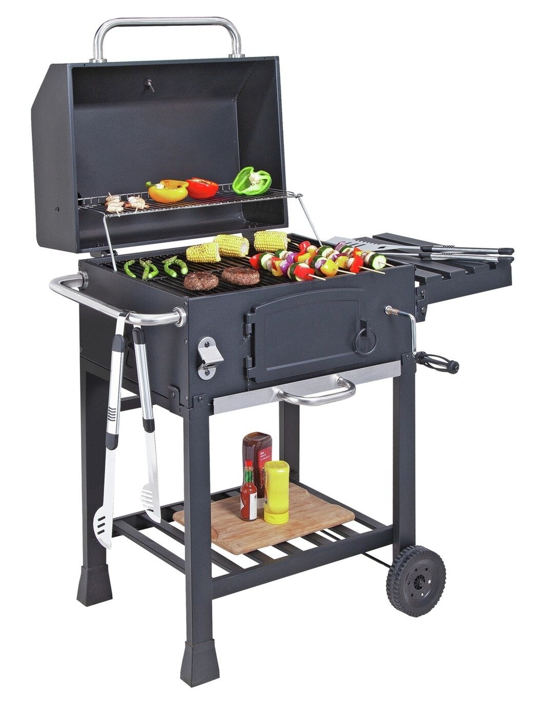 Trolley Charcoal BBQ