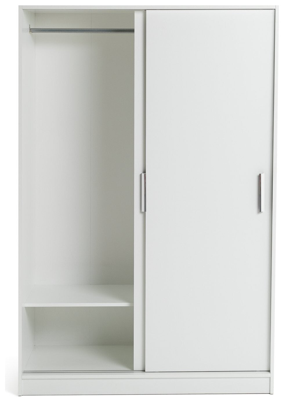 Nova 2 Door Sliding Wardrobe - White ( B Grade 70265 - 70266 )