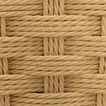 Habitat Faro Pair of Woven Oak Bar Stools - Natural