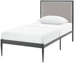 Home Sadie Single Metal Bed Frame - Black | Single black bed frame
