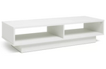 Home Cubes Large TV Unit White | Modern Media Cabinet Living Room Entertainment