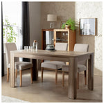 Home Preston 6 Seater Dining Table - Natural | Dining table for large kitchen