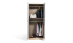 Munich 2 Door Mirror Wardrobe - Oak Effect | Modernity Style Walk-In Closet