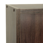 Home Maine 2 Drawer Bookcase - Walnut | Neat Accessory Storage