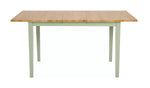 Home Chicago Extending 6 Seater Dining Table Green | Modern Dining Room Table 