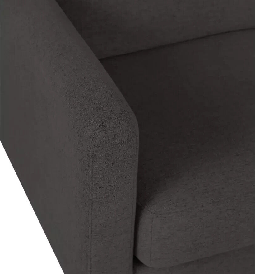 Habitat Remi Fabric Armchair in a Box - Charcoal