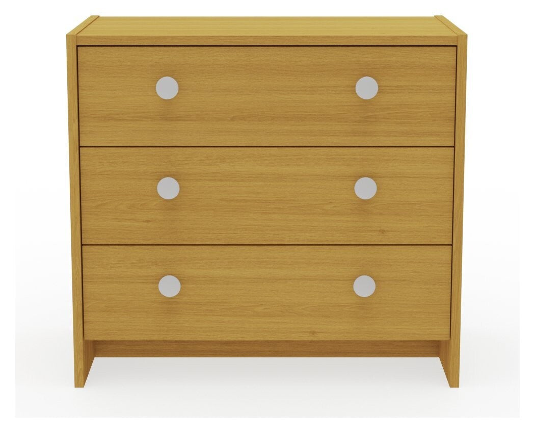 Seville 2 Piece 1 Door Wardrobe Set - Oak ( B Grade )