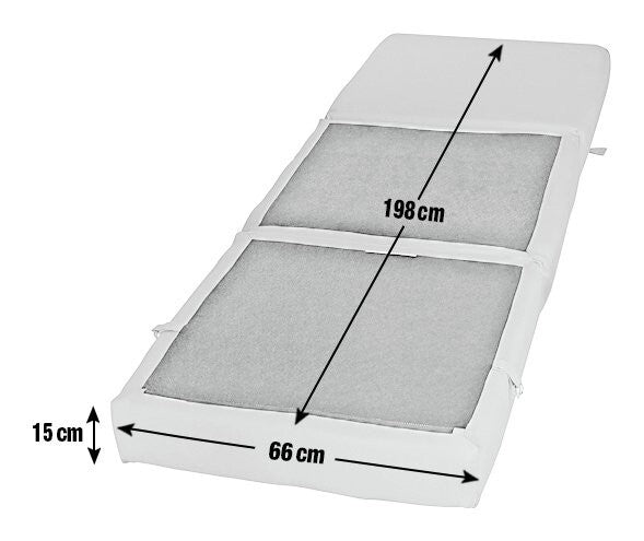 Kaikoo Single Mattress Cube - Jet Black