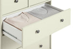 Kensington 5 Drawer Chest - Oak & Ivory