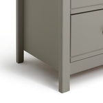 Brooklyn 4 Chest of Drawers - Grey | Organized Clothing Space