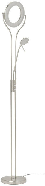 Father & Child LED Uplighter Floor Lamp - Chrome