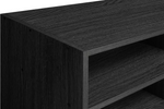 Home Maine TV Unit Black Ash Effect | Modern Living Room TV Stand Cabinet