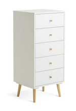 Habitat Otto 5 Drawer Tallboy - White