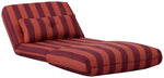 Lexi Single Fabric Chairbed - Red