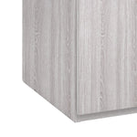 Home Brisbane 3 Door 3 Drawer Wardrobe – GreyOak | Wardrobe with storage