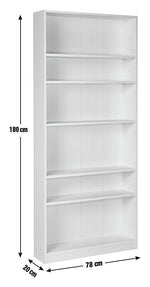 Home Maine Bookcase - Walnut