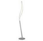 Sophia LED Floor Lamp - Chrome
