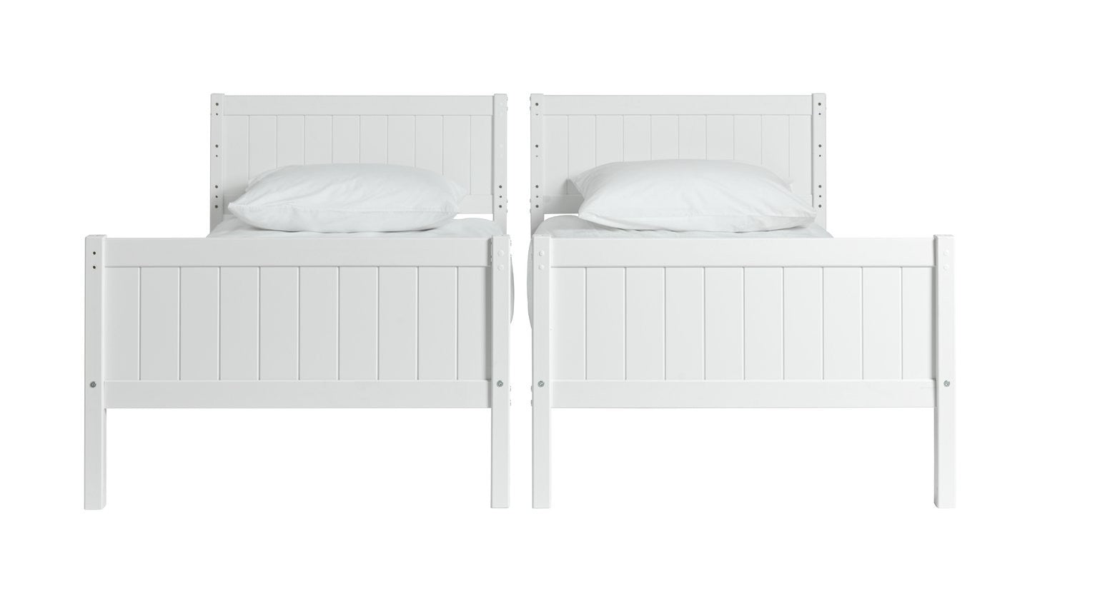 Detachable Bunk Bed Frame - White ( Used )