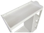 Liberty House Kids Dressing Rail with Mirror - White