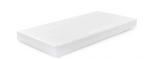 Baby Elegance Travis Baby Cot Bed with Mattress - White