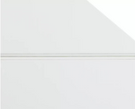 Holsted 200cm Sliding Wardrobe White Gloss | Bedroom Storage Furniture Unit
