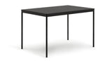Home Stella Metal 6 Seater Dining Table - Black | Metal Dining Table Black