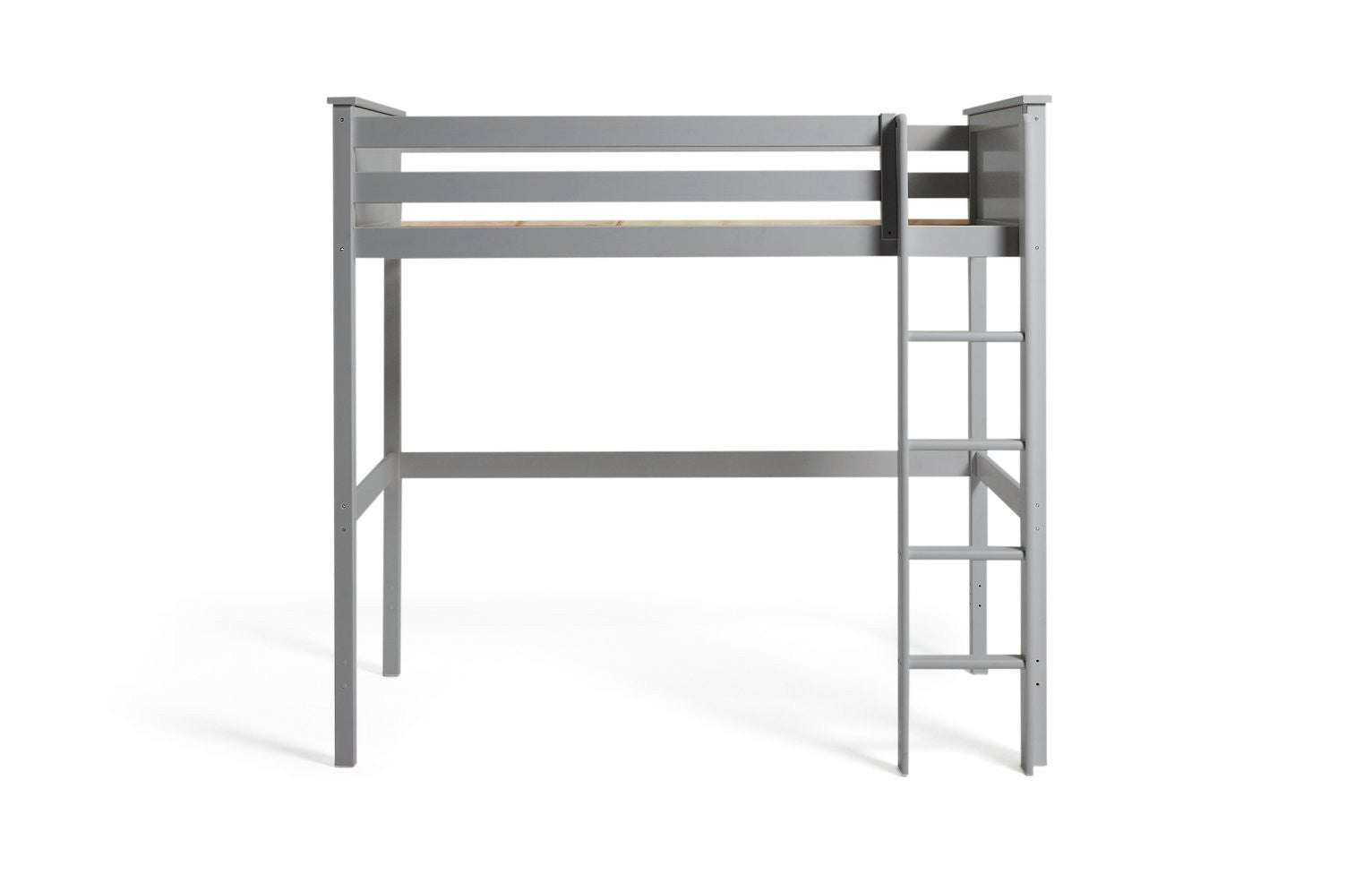 Brooklyn High Sleeper Bed Frame - Grey | Space Saving Design