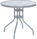 Home 4 Seater Folding Metal Patio Set - Siler | Table and Chairs Patio Set