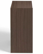 Home Squares 4 Cube Storage Unit Walnut | Cube Shelving Storage Bookcase Furnitu