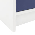 Kids Malibu 2 Door 4 Drawer Wardrobe - Blue | Functional kids clothes storage