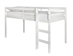 Kaycie Mid Sleeper Single Bed Frame - White