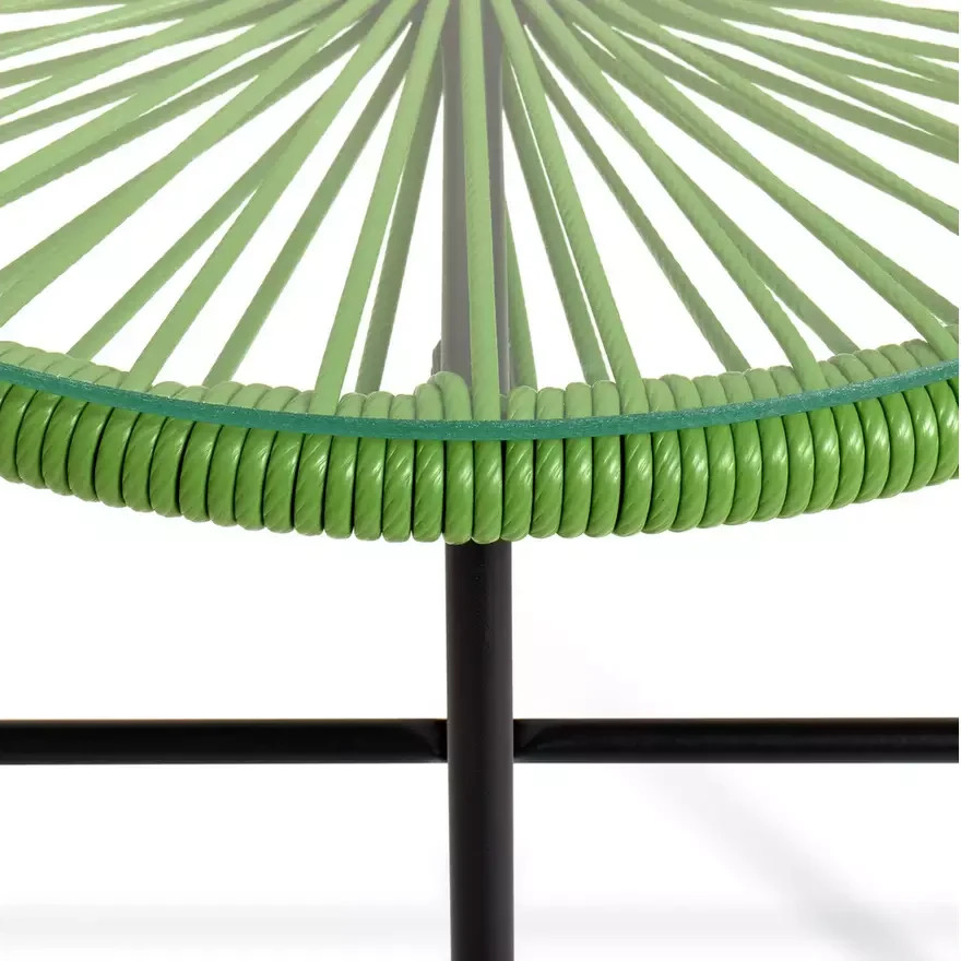 Home Serenity 2 Seater Metal Garden Bistro Set Green | Outdoor Patio Furniture