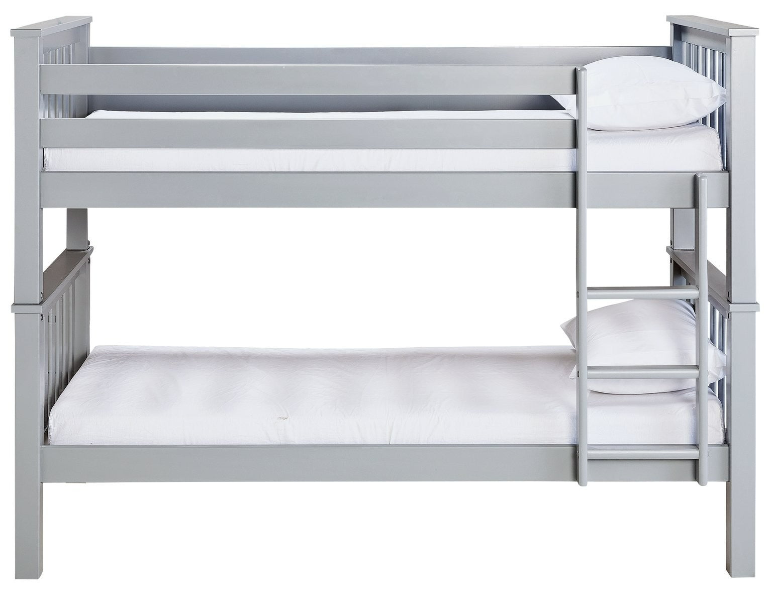 Heavy Duty Detachable Bunk Bed Frame - Grey | Durable bunk bed