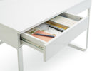 Habitat Sammy 2 Drawer Desk - White Gloss