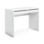 Home Pepper 2 Drawers Office Desk - White (B Grade)