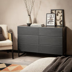 Cairo 6 Drawer Chest - Black | Stylish Modern Accent