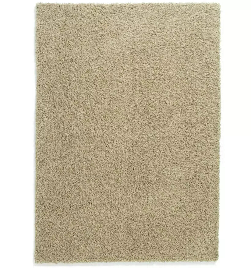 Habitat Cosy Recycled Shaggy Rug - 120x170cm - Natural