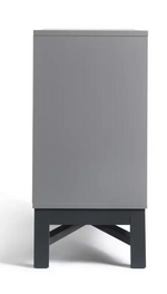 Zander Textured Large Sideboard - Grey ( B Grade )