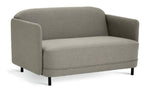 Mina Fabric 2 Seater Sofa in a Box - Grey