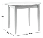 Home Banbury Extending Solid Wood Dining Table-Natural | Dining room furniture