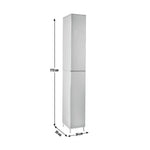 Gloss Tallboy - White