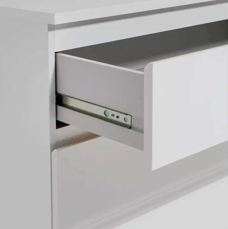 Habitat Jenson Gloss 3 Drawer Chest - White