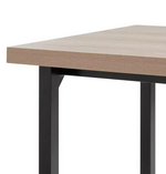 Zayn Wood Effect 4 Seater Dining Table - Natural | Kitchen (Table ONLY)