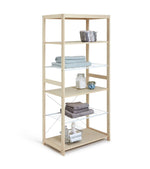 Habitat Flicka Open 5 Shelf Wardrobe - Pine